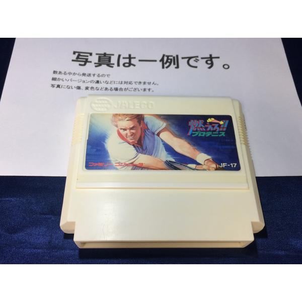 中古C★燃えろプロテニス★ファミコンソフト