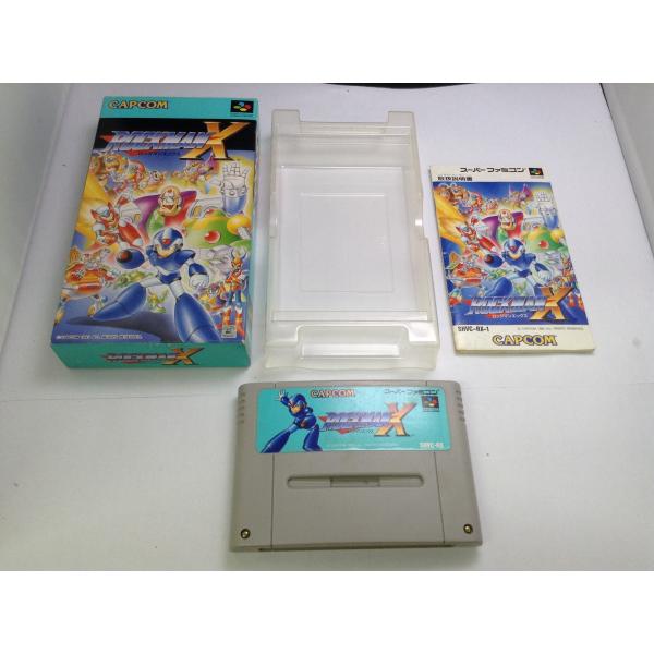 中古AB★ロックマンX★スーパーファミコンソフト