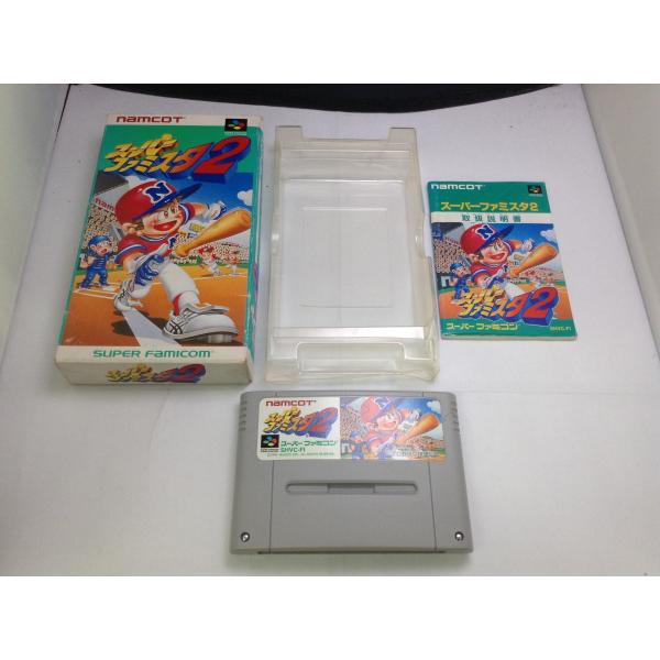 中古B★スーパーファミスタ２&lt;SF&gt;★スーパーファミコンソフト