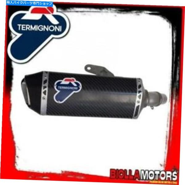 サイレンサー Y108094CFサイレンサーTermignoni Yamaha YZF R3 201...