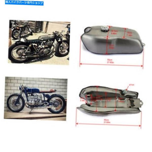 Gas Tank ヤマハRD50 RD350 RD400のための9L 2.4 GALユニバーサルカフ...