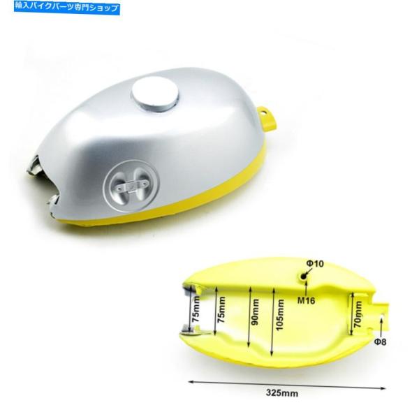 Gas Tank ホンダミニトレイルZ50A Z50J Z50Rモンキーのためのオートバイの鋼鉄ガス...