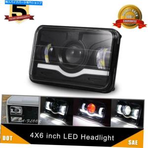 ヘッドライト ホンダXR250 XR400 XR650鈴木DRZ 4×6インチLED電球の1本