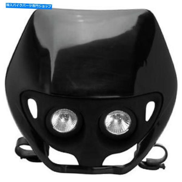 ヘッドライト UFOプラスチックヘッドライトPF01688-001ブラック11-5456 311-5...