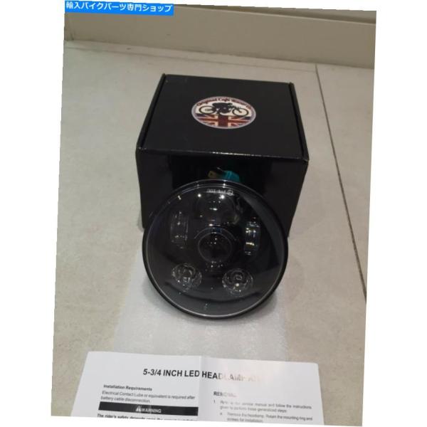 ヘッドライト LED 45W 5.75 "インチヘッドライトハーレーダビッドソンDUCATI CAF...