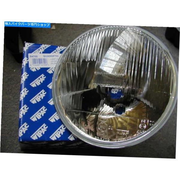 ヘッドライト 純正WIPAC 7 "四点汽水ハロゲンヘッドライトビームユニットイギリス仕様左ハンドリ...