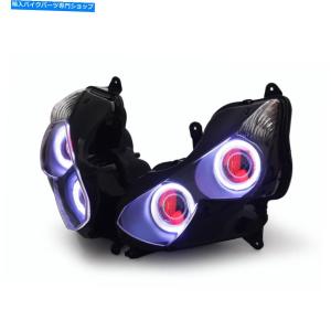 純正タイプ ヘッドライト ZX14R ZZR1400 2012-2020 クリア ヘッドライト kawasaki ninja zx-14R ZZR1400 ZX14R 2012-2020ブルーの