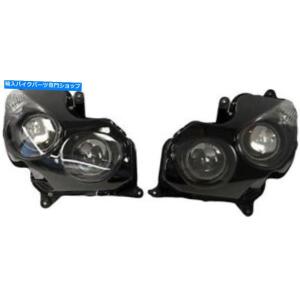 ヘッドライト Kawasaki Ninja ZX14R ZZR1400 HID LEDヘッドライト