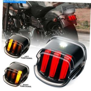 ハーレーダビッドソン LEDリアテール ダイナ　FXR スポーツスター テールライト ハーレーツアーロードキンググライドダイナFXRスモーク