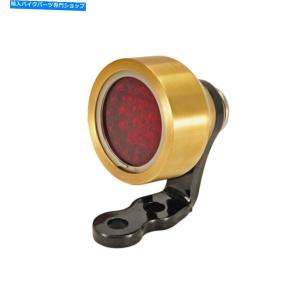 並行輸入品】 真鍮 LED テールライト ナンバープレートランプ付き