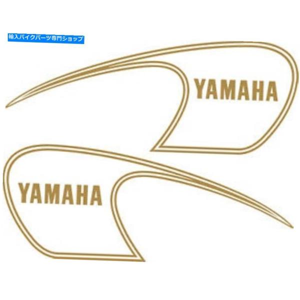 Gas Tank YAMAHA SR400 SR500 XS650 99-142用ゴールド燃料タンク...