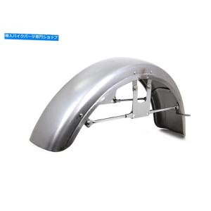 受注生産特別カラー スティール フロントフェンダー スチール Front Fender ブラケットハーレーFX FXR Sportster XL 1973-89付き
