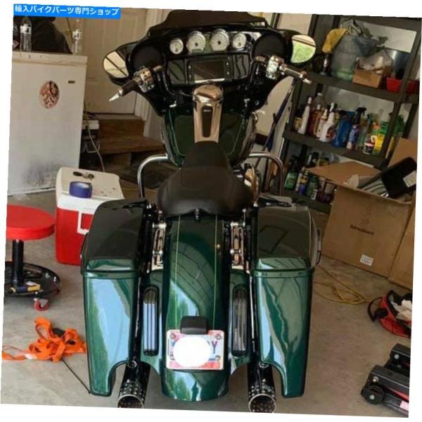 Rear Fender 14+ハーレーFLHR FLHXS FLTRXのディープジェイドパールCVO...