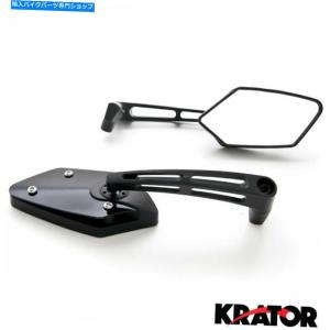 Mirror 川崎ZX14 ZX14Rミラー2006-2018 2019 2020 2021黒凸面