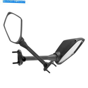 Mirror 川崎忍者ZX1100 ZX-11用カスタムリアビューミラーブラックペアW