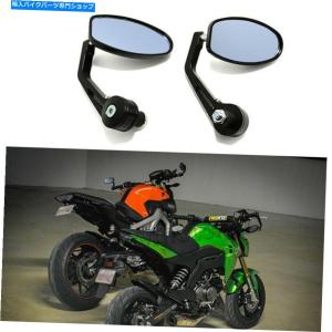 バイク　バーエンドミラー Mirror 川崎忍者ZX 6R 10R VN900 Z1000 SX Z900のための7/8