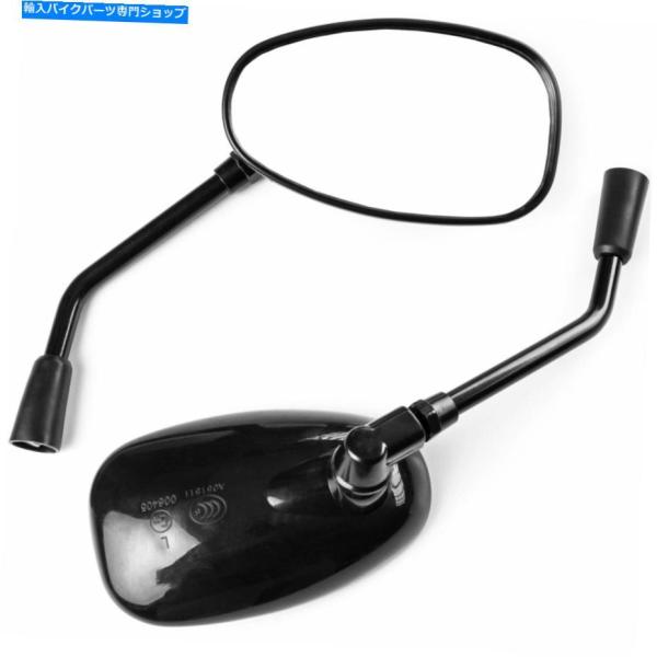 Mirror 黒のオートバイのミラー8 + 10mmボルトのための鈴木Boulevard M109R...