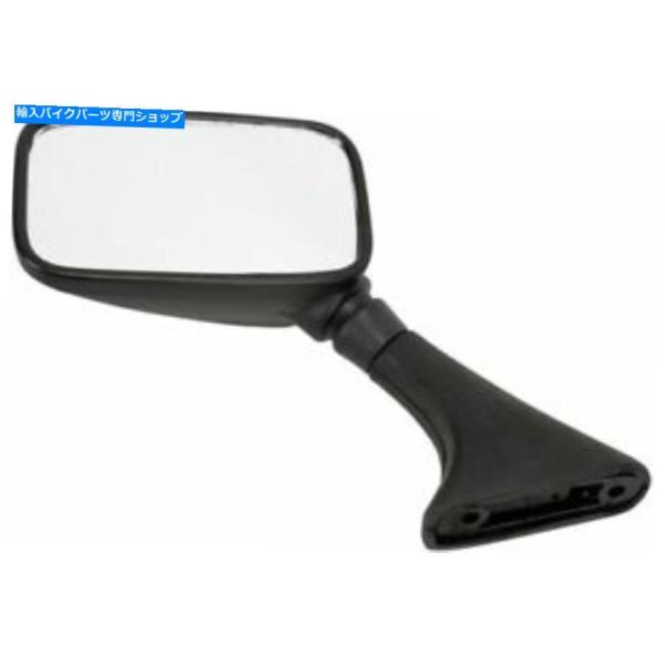 Mirror 左ミラー交換 - ブラックEMGO 20-29663 86-87 ZX1000R NI...