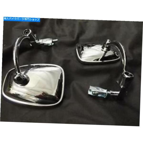 Mirror バーエンドミラーScomadi TL 50 125 200 300クロム調整可能な折り...