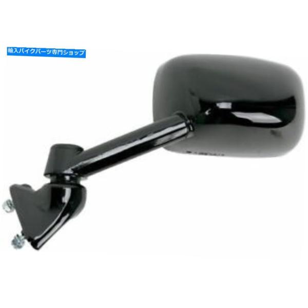Mirror 左ミラー交換 - ブラックエミゴ20-29622 90-97 ZX600R忍者 Lef...