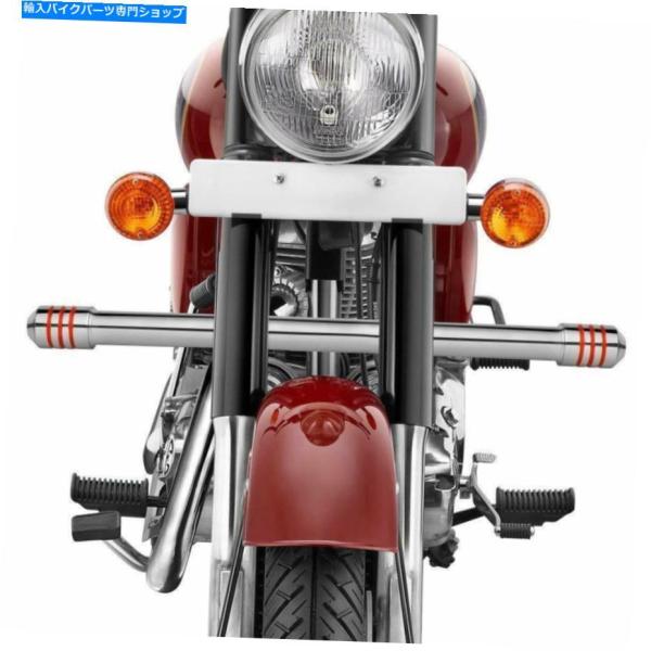 Engine Guard エンジンクラッシュバーレッグガードクロームロイヤルエンフィールドクラシック...