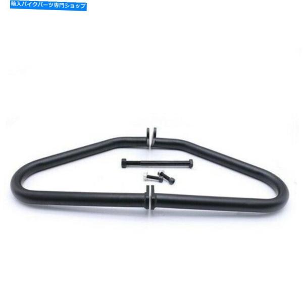 Engine Guard ロイヤルエンフィールドクラシック500 350用オートバイブラックスチール...