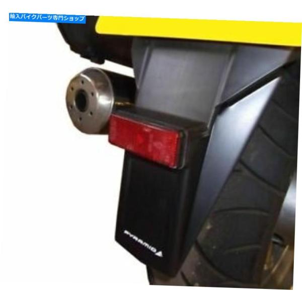 Rear Fender ピラミッドプレートエクステンダテールマッドガードスプレースプラッシュガードヤ...