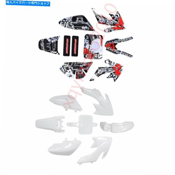 Rear Fender CRF50 110 125CCピットバイクSSR用ホワイトプラスチックフェン...