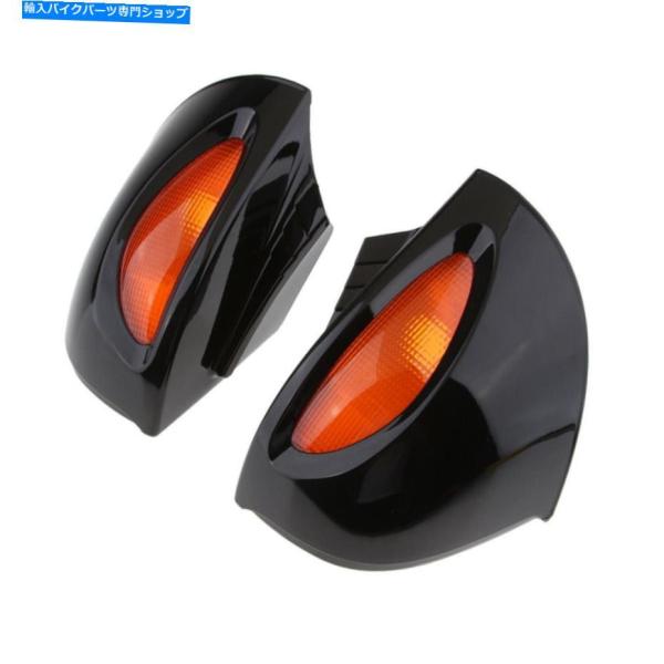 Mirror BMW R1100RT R1150RT R850RT用LEDターン信号ライト付きサイド...