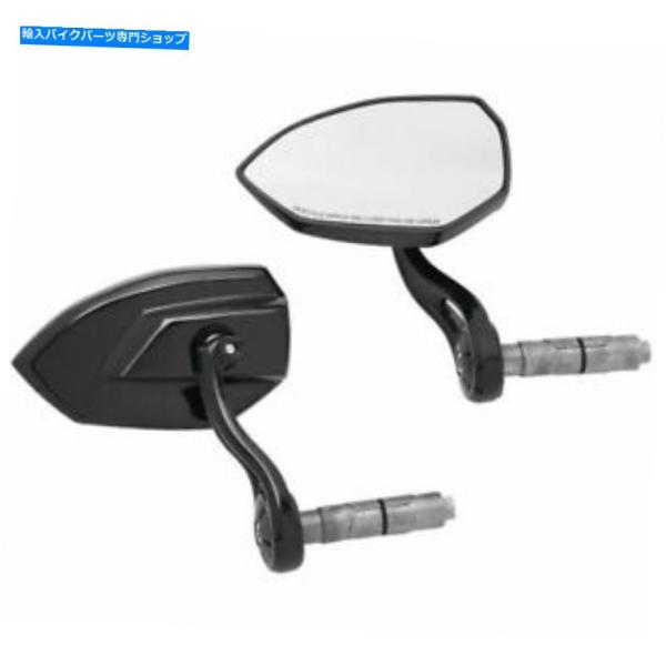 Mirror Kuryakyn Phantom Bar End Mirrors Black 1959...