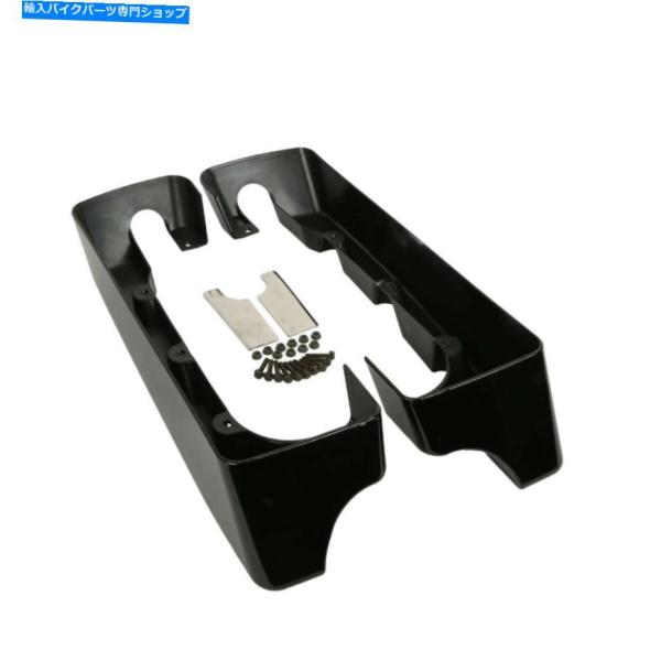 サイドバック 4 "ハードストレッチサドルバッグエクステンションフィットハーレーエレクトラロードキン...