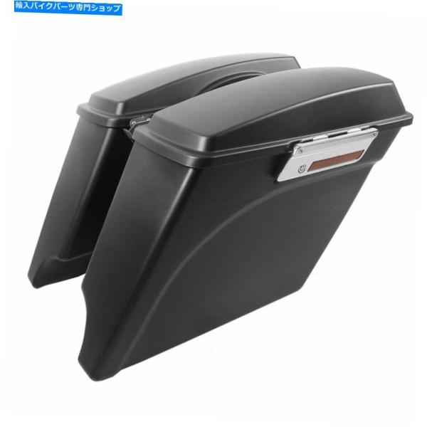 サイドバック 5 "ABS拡張サドルバッグラッチキーのハーレーロードグライドFLT FLHT 199...