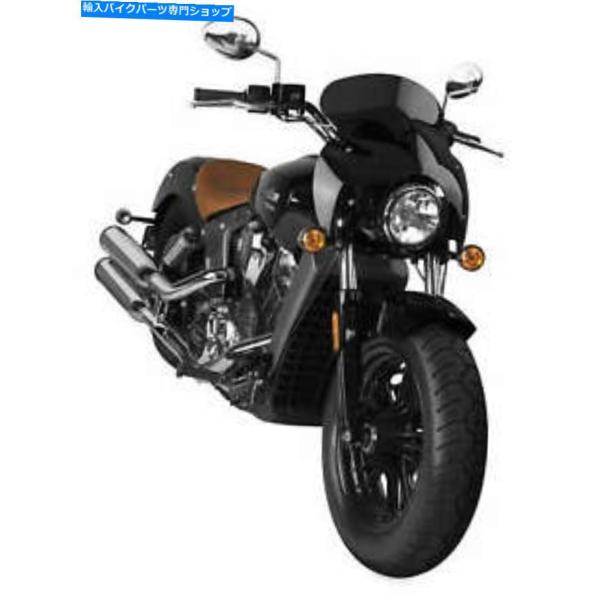 Windshield 国連サイクル15アップスカウトウェーブQR Windshld Indian S...