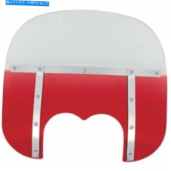 Windshield 08-17 FXDFメンフィスシェード脂肪13 "Windshield W /...