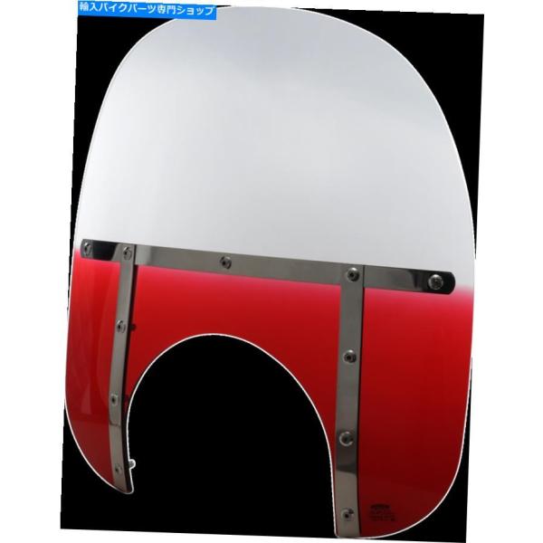 Windshield メンフィスシェードメトリックMEM6712 15 "脂肪11"ライトルビー M...