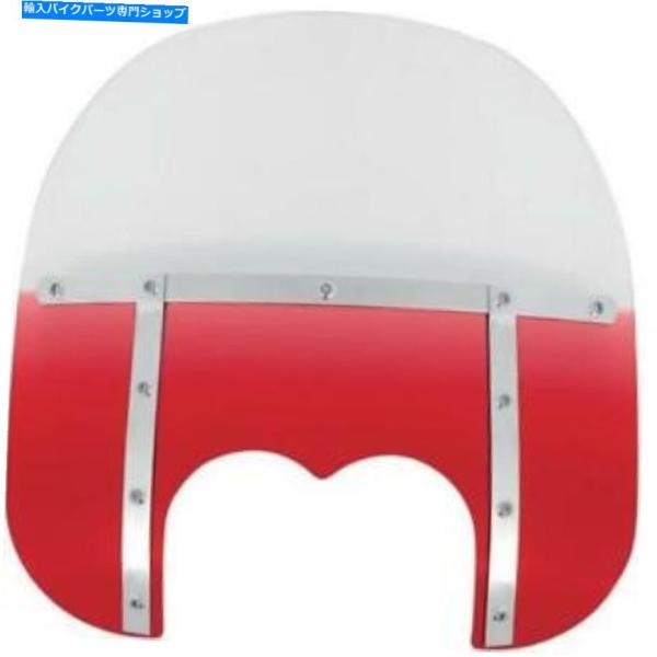 Windshield FXDF 15のメンフィス色合いメンフィス脂肪15 "Windshield R...