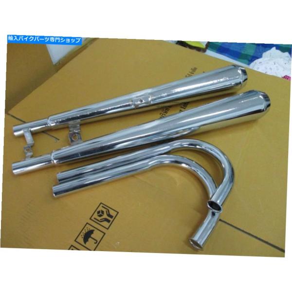 マフラー ホンダC92 C95 C95 CA95ベディーエキゾーストマフラー+ヘッダーパイプセット*...