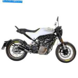 マフラー レオヴィンスLV-10スリップオンマフラー - ブラック/ハスクバルナSvartpilen 401 Leo Vince LV-10 Slip-On Muffler - Black / Husqvarna Sva