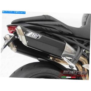 サイレンサー Triumph Speed Triple 2011-2015 Zardデュアルペンタブラックスリッポンサイレンサー+ 4HP For Triumph Speed Triple 2011-2015 Zard Du