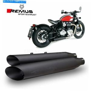 トライアンフ ボバー 2017-2020 スリップオン マフラー ブラック