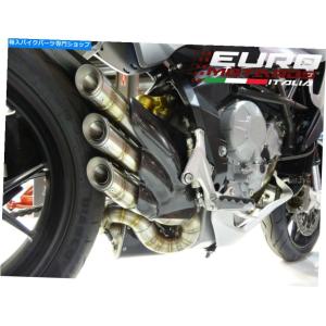 サイレンサー スズキSV650 2016の採用された鋼のTermignoni関連性排気