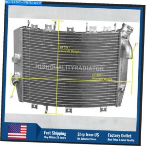 radiators 川崎忍者H2 H2R ZX1000のための新しいAluエンジン冷却