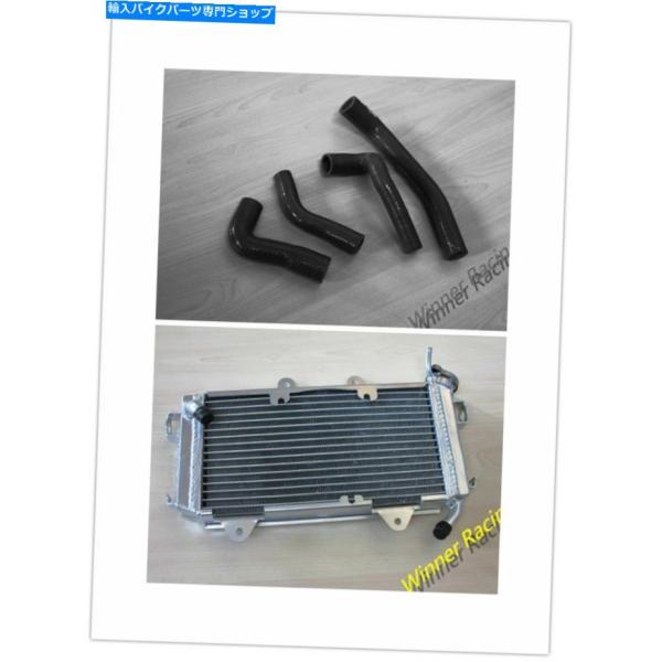 radiators アルミニウムラジエーター＆シリコーンホースKTM 390デュークブラック/ホワイ...