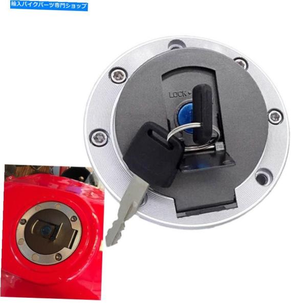 クロームパーツ 燃料ガスキャップカバーロックキーヤマハYZF R1 98-99 R6 99-20 X...