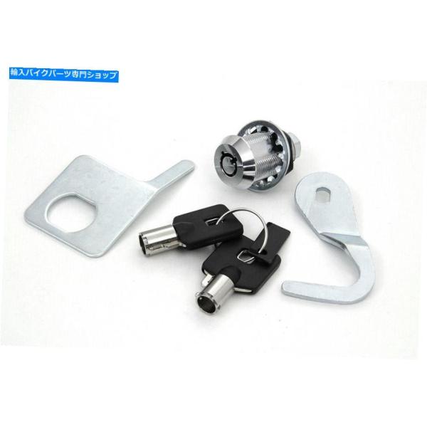 クロームパーツ クロムサドルバッグロックとキーキット Chrome Saddlebag Lock a...