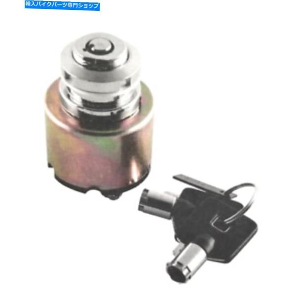 クロームパーツ セキュリティキーイグニッションスイッチハーレー＆カスタムを開始するためのツインパワー...