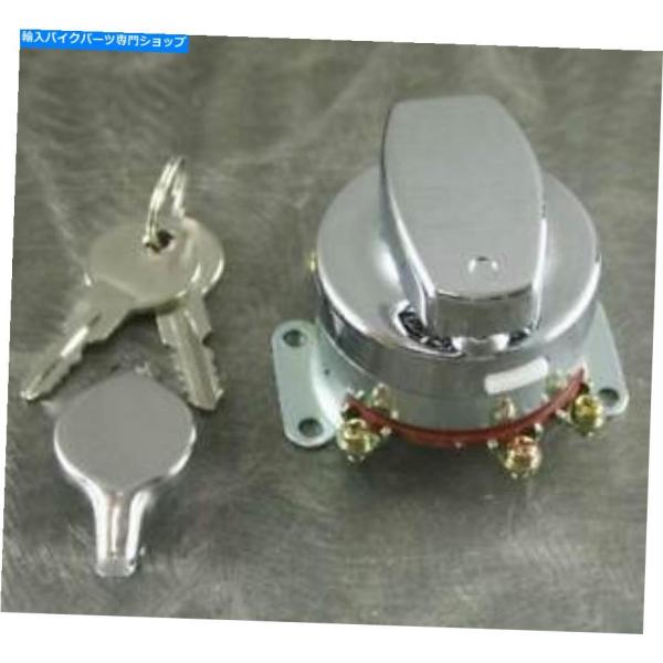 クロームパーツ Ultima Chrome Fat Bobスタイル電子点火標準スイッチW /鍵 Ul...