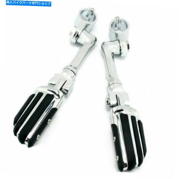 クロームパーツ Harley Cafe Racerのための2倍調節可能な1.5 ''高速道路エンジン...