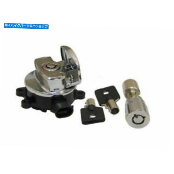 クロームパーツ Harley DavidsonによるイグニッションキースイッチクロムV-Twin I...