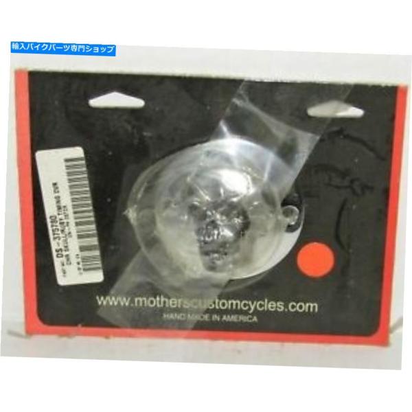 クロームパーツ 新しい母親のカスタムサイクルChrome Skull Rubyタイミングカバー部品番...